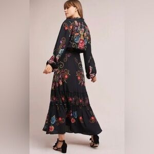 Farm Rio by Anthropology Smocked Floral Dures